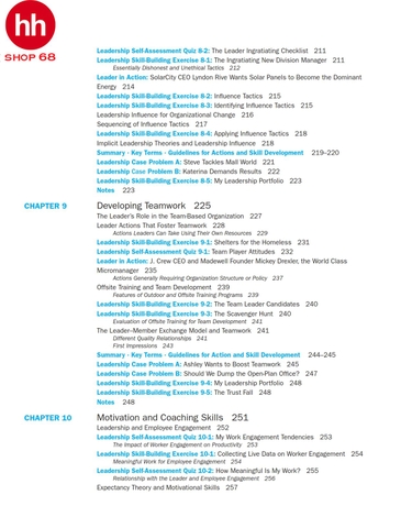 Leadership: Research Findings, Practice, and Skills 9th Edition