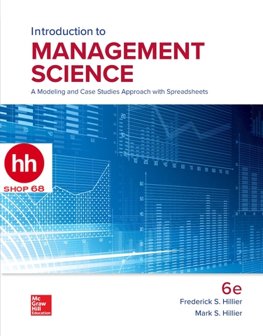 Introduction to Management Science 6th Edition