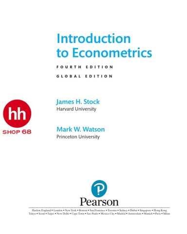 Introduction to Econometrics, Global Edition 4th Edition