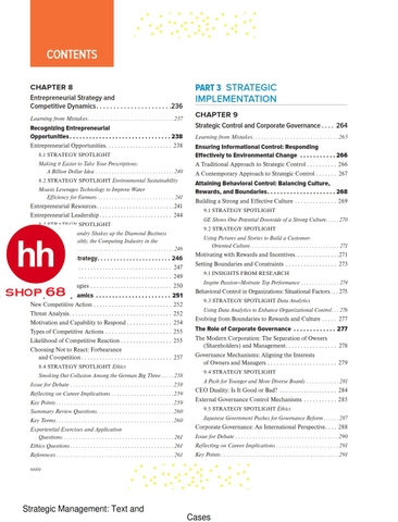 Strategic Management - HHSHOP68