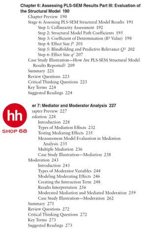 A Primer on Partial Least Squares Structural Equation Modeling (PLS-SEM) 2nd Edition - HHShop68