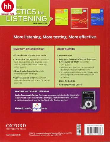 Combo Developing Tactics for Listening (Student's Book + Worksheet, Audio Script)