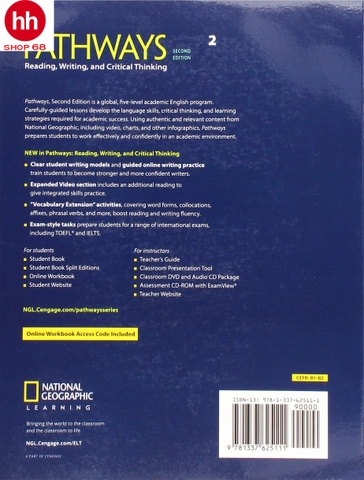 Pathways: Reading, Writing, and Critical Thinking 2 2nd Edition