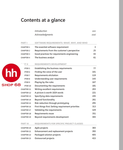 Software Requirements (Developer Best Practices) 3rd Edition
