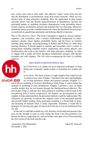 Deep Generative Modeling - HHShop68