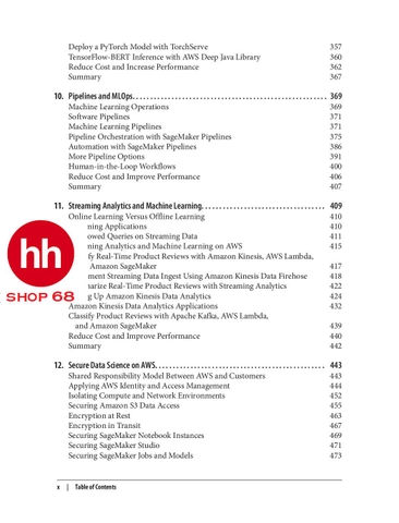 Data Science on AWS: Implementing End-to-End, Continuous AI and Machine Learning Pipelines - HHShop68