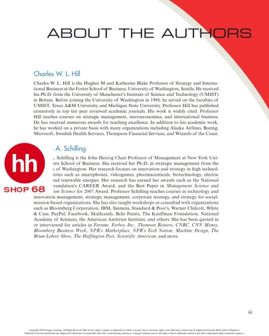 Strategic Management: Theory & Cases: An Integrated Approach 13th Edition