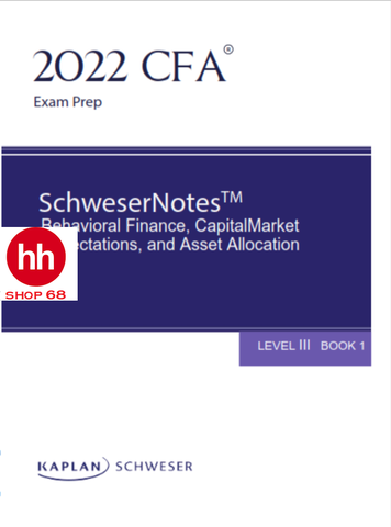 CFA 2022 Kalpan SchweserNotes Level 3