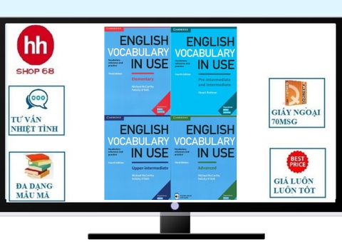 English Vocabulary in Use trọn bộ 4 cuốn