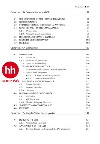 Numerical Algorithms