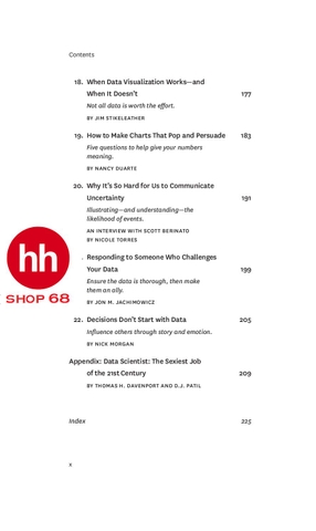 HBR Guide to Data Analytics Basics for Managers - HHShop68