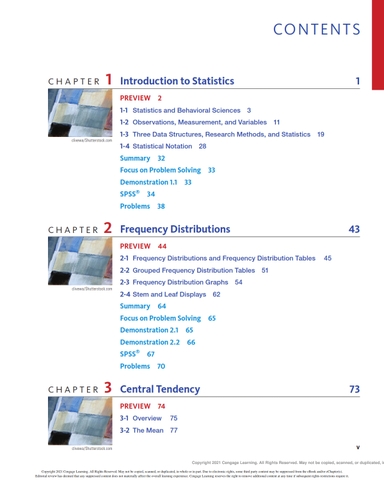 Essentials of Statistics for the Behavioral Sciences 10th Edition