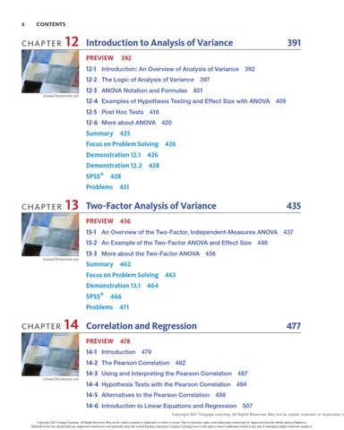 Essentials of Statistics for the Behavioral Sciences 10th Edition