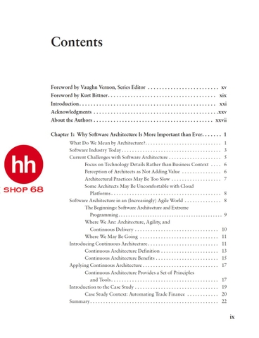 Continuous Architecture in Practice