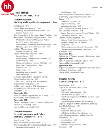 Financial Institutions Management: A Risk Management Approach 9th Edition