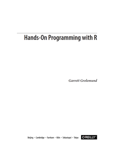 Hands-On Programming with R