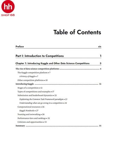 The Kaggle Book: Data analysis and machine learning for competitive data science