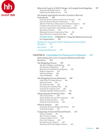 Management Accounting: Information for Decision-Making and Strategy Execution 6th Edition