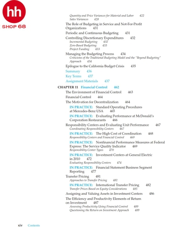 Management Accounting: Information for Decision-Making and Strategy Execution 6th Edition