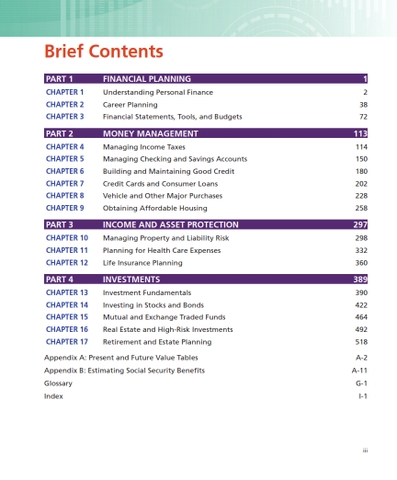 Personal Finance 13th Edition