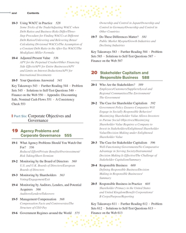 Principles of Corporate Finance 14th Edition