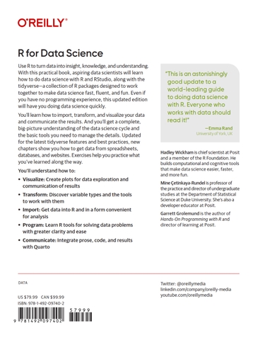 R for Data Science 2nd Edition