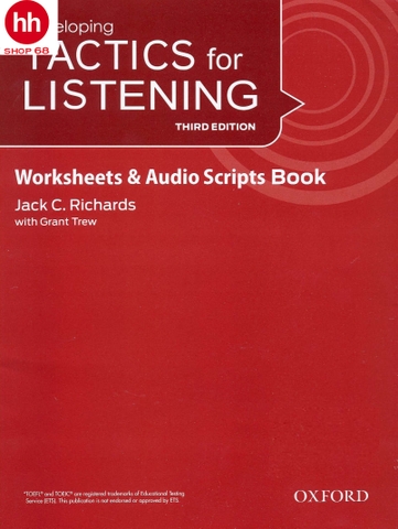 Combo Developing Tactics for Listening (Student's Book + Worksheet, Audio Script)