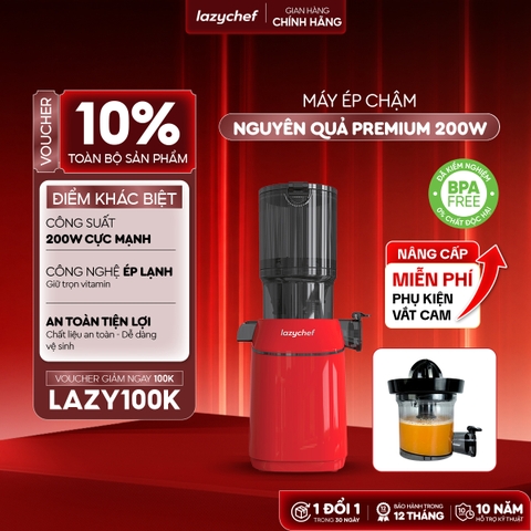 [BÁN CHẠY NHẤT] Máy ép chậm nguyên quả 3S Premium Lazychef