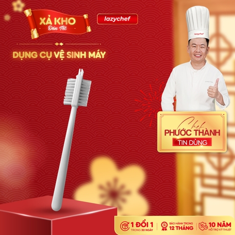 Bộ bàn chải vệ sinh máy Lazychef làm sạch đồ dùng gia đình