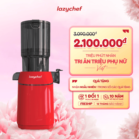 [BÁN CHẠY NHẤT] Máy ép chậm nguyên quả 3S Premium Lazychef