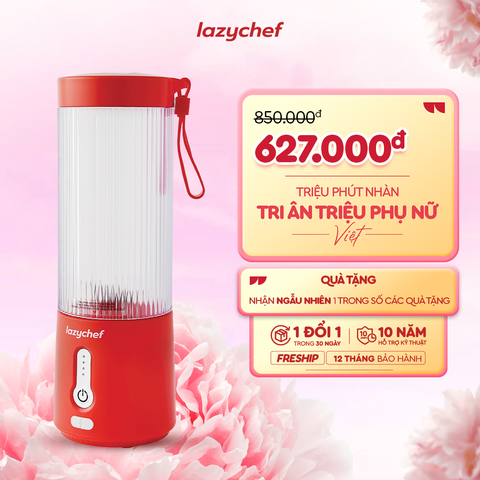 MÁY XAY TÍCH ĐIỆN ĐA NĂNG 3IN1 LAZYCHEF 450ML