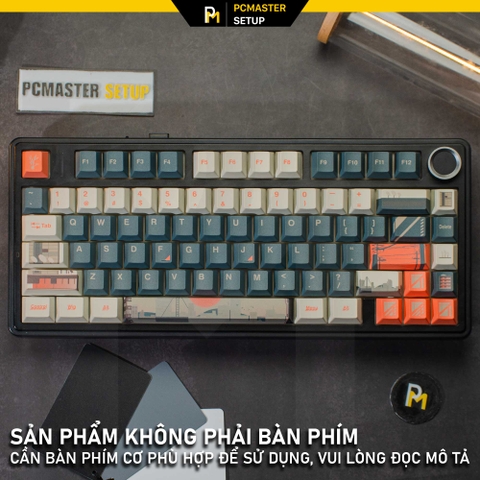 Keycap City Shadow ( PBT/ Deysub 5D/ Cherry Profile )