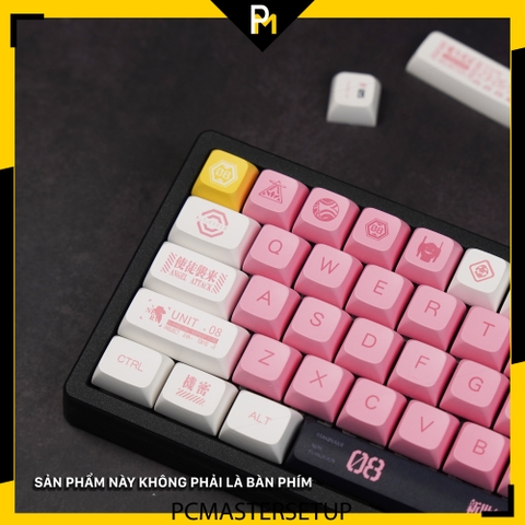 Keycap XDA Eva BlackPink chất liệu nhựa pbt 