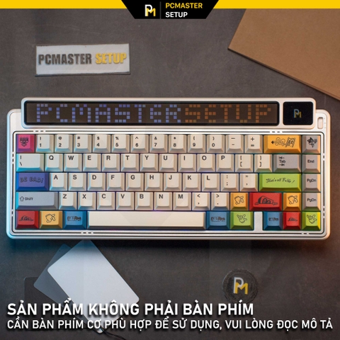 Keycap Rubber Hose ( Dyesub 5D/ PBT/ Cherry Profile)
