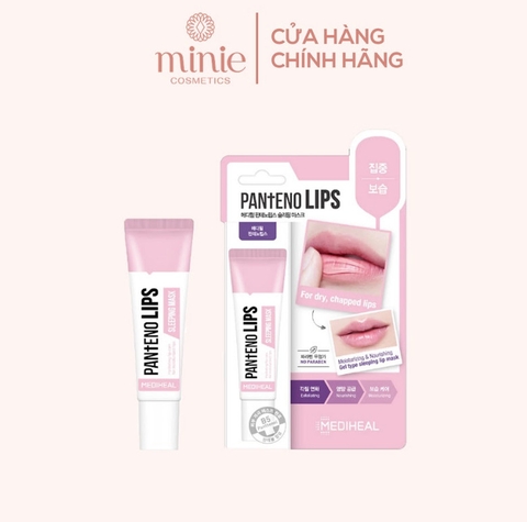 Mặt Nạ Ngủ Môi, Làm Môi Ẩm Mượt, Căng Bóng Mediheal Pantenolips Sleeping Mask 10ml