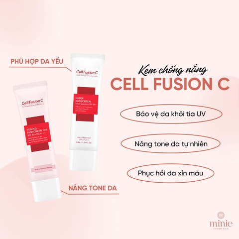 Kem Chống Nắng Ngăn Ngừa Lão Hóa Cell Fusion C Laser Sunscreen 100 SPF50+ PA+++