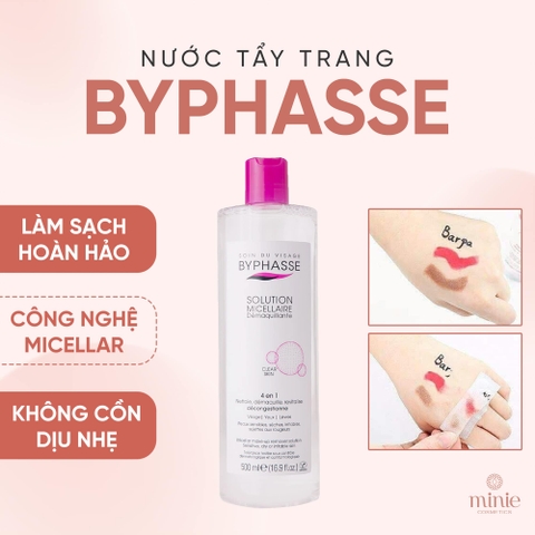 Nước Tẩy Trang Byphasse Cho Mọi Loại Da Solution Micerallaire Face 500ml