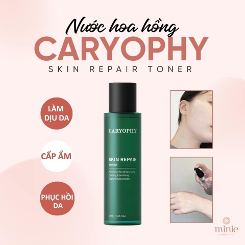 Nước Hoa Hồng Cấp Nước, Làm Dịu Da Caryophy Skin Repair Toner 120ml