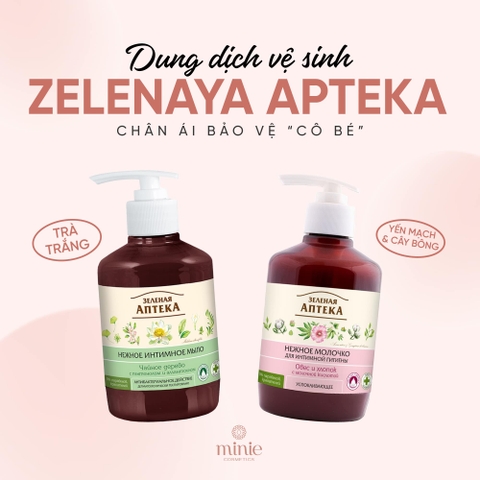 Dung Dịch Vệ Sinh Phụ Nữ Zelenaya Apteka Green Pharmacy (Dạng Gel)