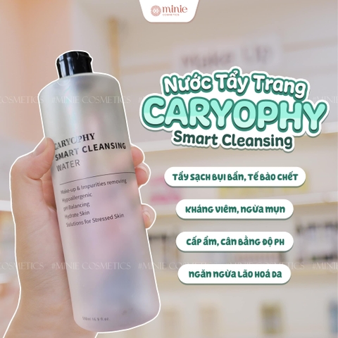 Nước Tẩy Trang Dành Cho Da Dầu Mụn Caryophy Smart Cleansing Water