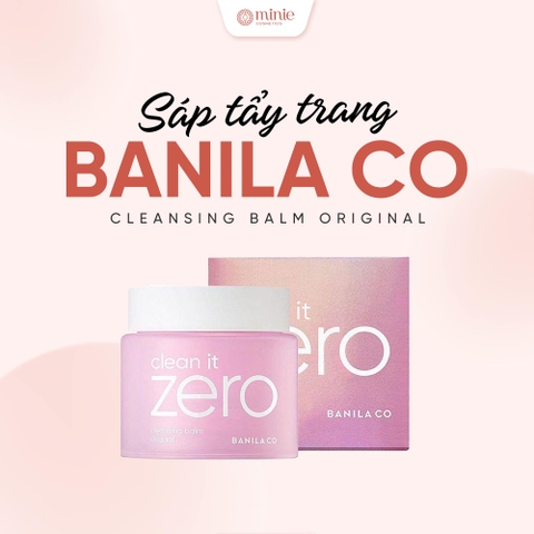 Sáp Tẩy Trang Banila Co Original Cho Mọi Loại Da 100ml Clean it Zero Cleansing Balm #Original