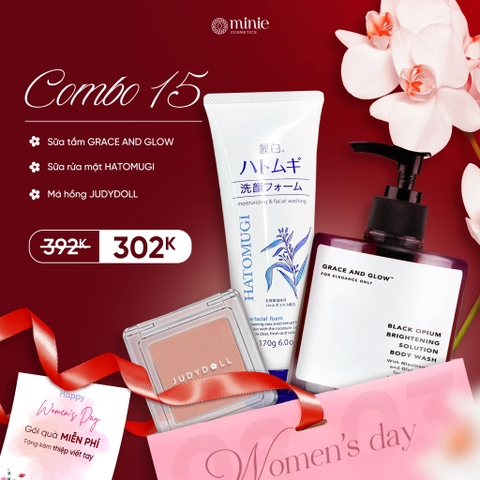 Set quà tặng 8 tháng 3 - COMBO 15 (4 Món)