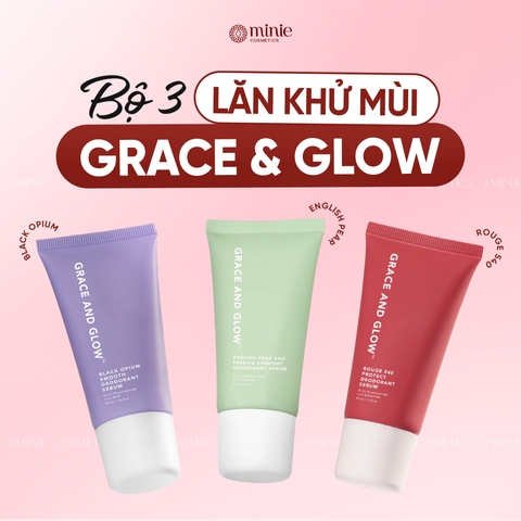 Lăn khử mùi hương nước hoa Grace and Glow Deodorant Serum 50ml