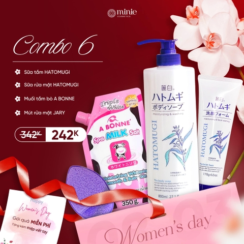 Set quà tặng 8 tháng 3 - COMBO 6 (4 Món)