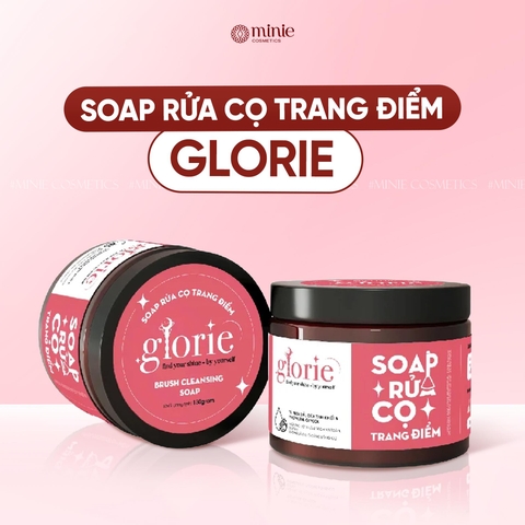 Sáp Rửa Cọ Trang Điểm Glorie Brush Cleansing Soap 130g