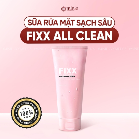Gel rửa mặt tẩy tế bào chết nhẹ nhàng Pink All Clean Fixx 200ml
