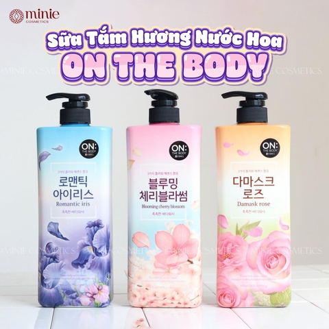 Sữa tắm hương nước hoa dưỡng ẩm ON THE BODY Body Wash 875ml