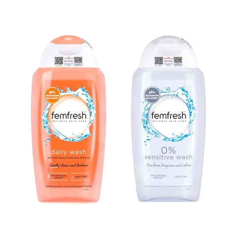 Dung Dịch Vệ Sinh Phụ Nữ Dưỡng Ẩm Cân Bằng Độ pH Femfresh Daily Intimate Wash