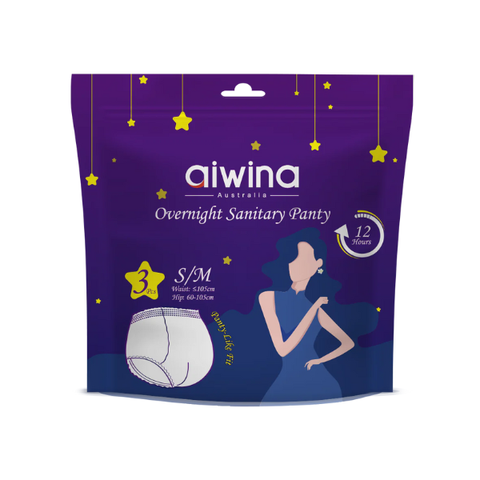 Băng vệ sinh dạng quần Aiwina túi 3 miếng