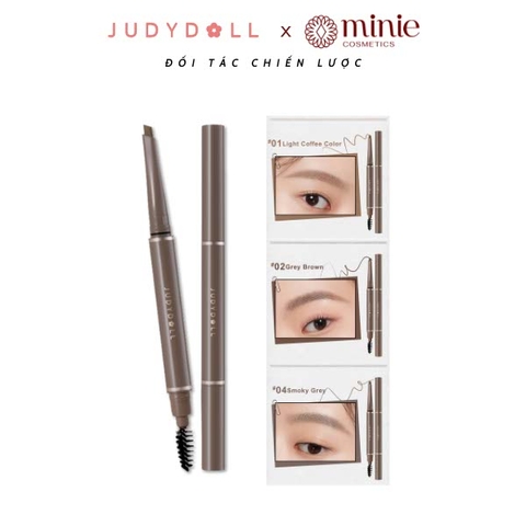Bút kẻ lông mày 2 đầu Judydoll Long-Lasting Eyebrow Gel Pencil 150mg
